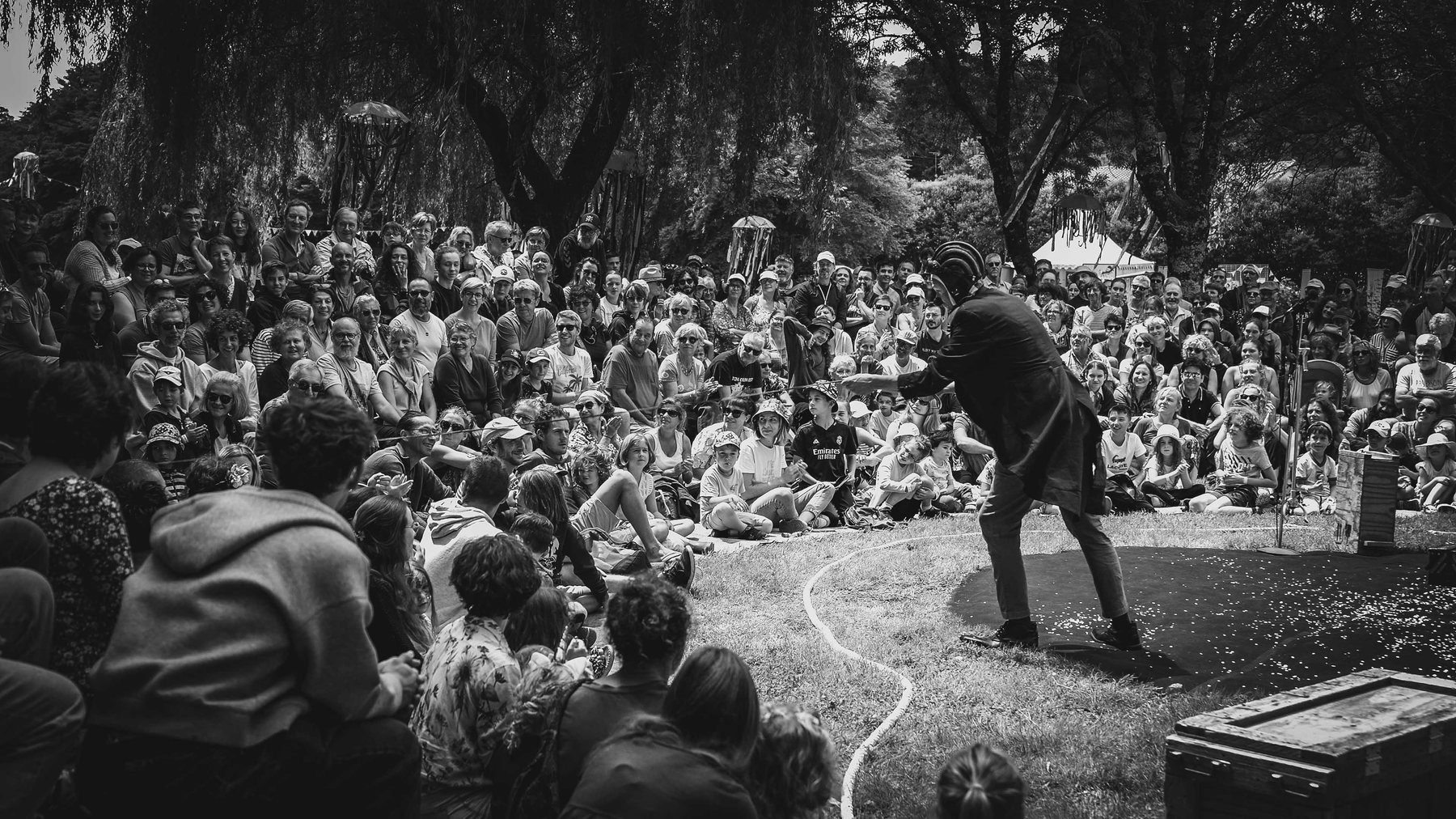 Public autour d’un spectacle